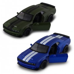 Автомодель - Dodge Challenger SRT Jailbreak 2022 (синий, зеленый) фото-14
