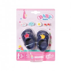Обувь для куклы BABY born - Праздничные сандалии с значками фото-1