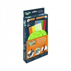 Набір Аксесуарів Для 3D-Ручки 3Doodler Start - Дикі Тварини фото-2