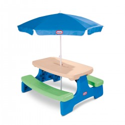 Столик для пикника с зонтиком фото-1