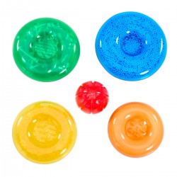 Сенсорный конструктор Jelly Blox серии Lil' Jellies - Пирамидка-цветняшка фото-2
