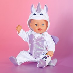 Одежда для куклы Baby Born - Комбинезон Единорога фото-5