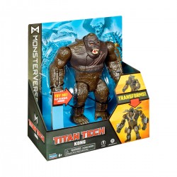 Фигурка Godzilla vs. Kong серии «Titan Tech» – Конг (20 cm) фото-7