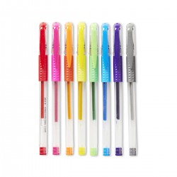 Набір ароматних гелевих ручок - Мерехтливі кольори фото-2