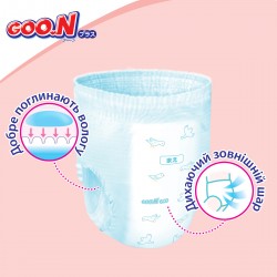 Трусики-підгузки Goo.N Plus для дітей (розмір 6(XXL), 13-25кг, 28 шт.) фото-6