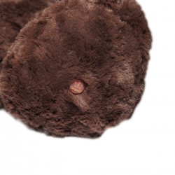 М'яка Іграшка - Ведмідь коричневий з бантом (25 См) фото-3