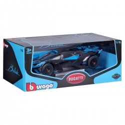 Автомодель - Bugatti Bolide (черно-синий, 1:18) фото-9