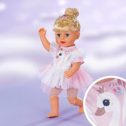 Одежда для куклы Baby Born – Платье с лебедем (43 см) фото-3