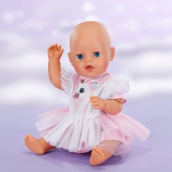 Одежда для куклы Baby Born – Платье с лебедем (43 см) фото-4