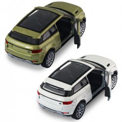 Автомодель - Land Rover Range Rover Evoque (білий, зелений) фото-2