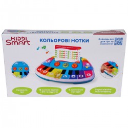 Піаніно Kiddi Smart – Кольорові нотки (світло) фото-7