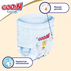 Трусики-підгузки Goo.N Premium Soft для дітей (3L, 18-30 кг, 22 шт) фото-10