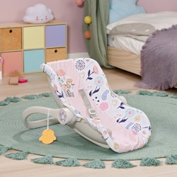 Кресло-переноска для куклы Baby Born 2 в 1 – Цветочный стиль фото-2