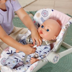 Кресло-переноска для куклы Baby Born 2 в 1 – Цветочный стиль фото-5