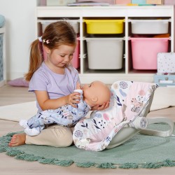 Кресло-переноска для куклы Baby Born 2 в 1 – Цветочный стиль фото-6
