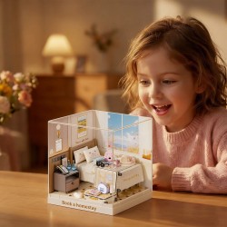 Конструктор-румбокс Mini House серии Интерьер Мини – Номер в отеле фото-7