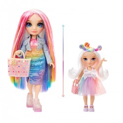 Ігровий набір з лялькою Rainbow High серії Littles - Веселка фото-5