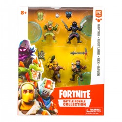 Набір Ігрових Фігурок Серії Fortnite - Раптор, Ворон, Рекс, Повелитель Іржі фото-1