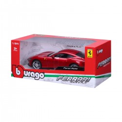 Автомодель - Ferrari Roma  (ассорти серый металлик, красный металлик, 1:24) фото-2