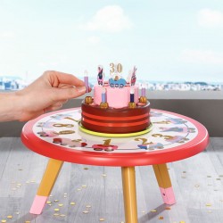Набір меблів для ляльки Baby Born серії День Народження - Вечірка з тортом фото-14