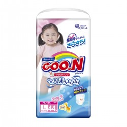 Трусики-Подгузники Goo.N Для Девочек (L, 9-14 Кг) Коллекция 2017 года фото-5