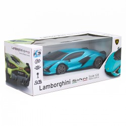 Автомобиль KS Drive на р/у - Lamborghini Sian (1:24, синий) фото-9