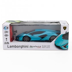 Автомобіль KS Drive на р/к - Lamborghini Sian (1:24, синій) фото-10