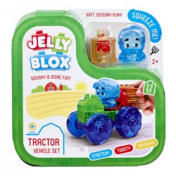 Сенсорный конструктор Jelly Blox - Красочный трактор