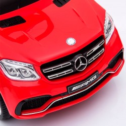Детский электромобиль HarleyBella - Mercedes-Benz AMG GLS63 (красный) фото-5