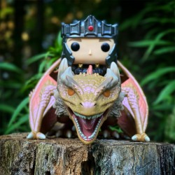Ігрова фігурка Funko POP! Rides серії Дім Дракона S4 - Ейґон Тарґарієн і Сонцежар фото-3
