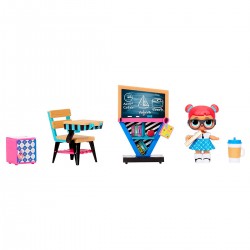 Ігровий набір з лялькою L.O.L. Surprise! серії  Furniture S2 - Клас Розумниці фото-6