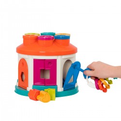 Розвиваюча іграшка-сортер - Розумний будиночок фото-4