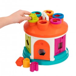 Розвиваюча іграшка-сортер - Розумний будиночок фото-3
