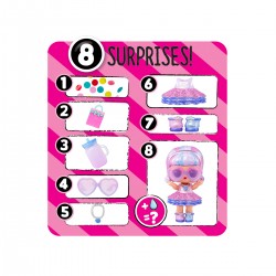Игровой набор с куклой L.O.L. Surprise! серии Confetti Pop – День рождения фото-6