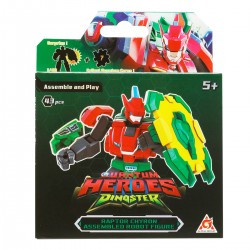 Робот-конструктор Dinoster - Раптор Хайрон фото-6
