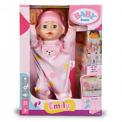 Інтерактивна лялька Baby Born – Перші кроки Емілі (43 см) фото-2