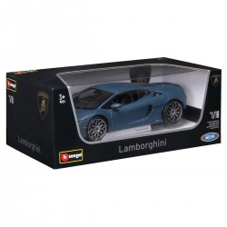 Автомодель - Lamborghini Temerario (синий, 1:18) фото-8