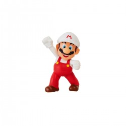 Игровая фигурка с артикуляцией SUPER MARIO -  Огненный Марио 6 cm фото-2