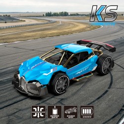 Автомобиль KS Drive на р/у - Extreme Racing (2,4 ГГц, голубой) фото-14