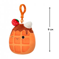 М'яка іграшка на кліпсі Squishmallows– Вафелька Вівер (9 cm) фото-2