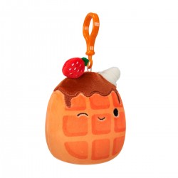 М'яка іграшка на кліпсі Squishmallows– Вафелька Вівер (9 cm) фото-6