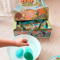 Растущая игрушка в яйце - Крокодилы и черепахи фото-10