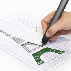 Набор Аксессуаров для профессиональной 3D-Ручки 3Doodler Create - Трафарет фото-2