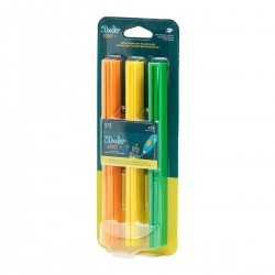 Набір стрижнів для 3D-ручки 3Doodler Start - Мікс (75 шт: помаранчевий, жовтий, зелений) фото-3
