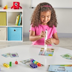 Обучающий игровой набор LEARNING RESOURCES серии Numberblocks – Учимся  считать  Mathlink® Cubes фото-2