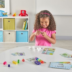 Обучающий игровой набор LEARNING RESOURCES серии Numberblocks – Учимся  считать  Mathlink® Cubes фото-10
