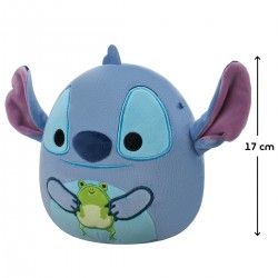 М'яка іграшка Squishmallows серії Disney - Стіч з жабкою (17 см) фото-2