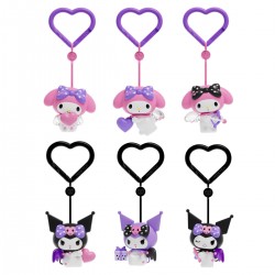 Механічна іграшка-сюрприз Pop Top Kuromi & My Melody – Милі крильця фото-3