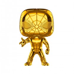 Ігрова Фігурка Funko Pop! Серії Золотий Хром - Залізний Павук фото-2