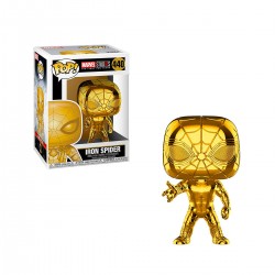 Ігрова Фігурка Funko Pop! Серії Золотий Хром - Залізний Павук фото-1